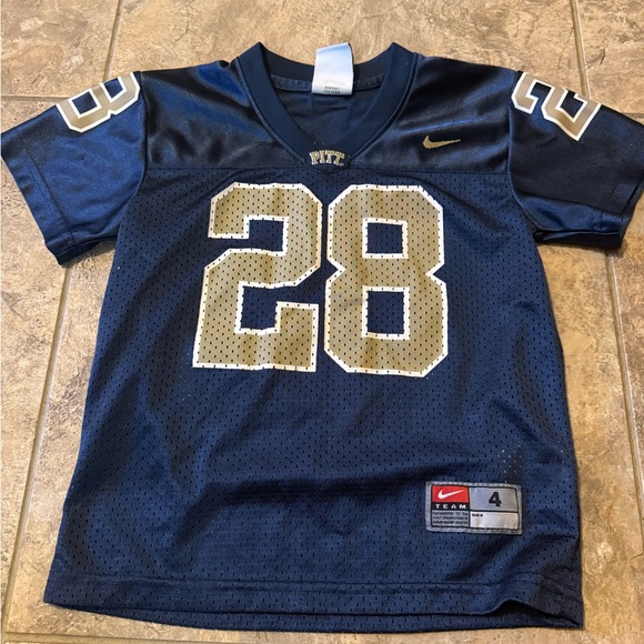 Pittsburgh Pitt Panthers Jersey Toddler Boys Blue Nike Dion Lewis #28 Sz 4 - Picture 1 of 3